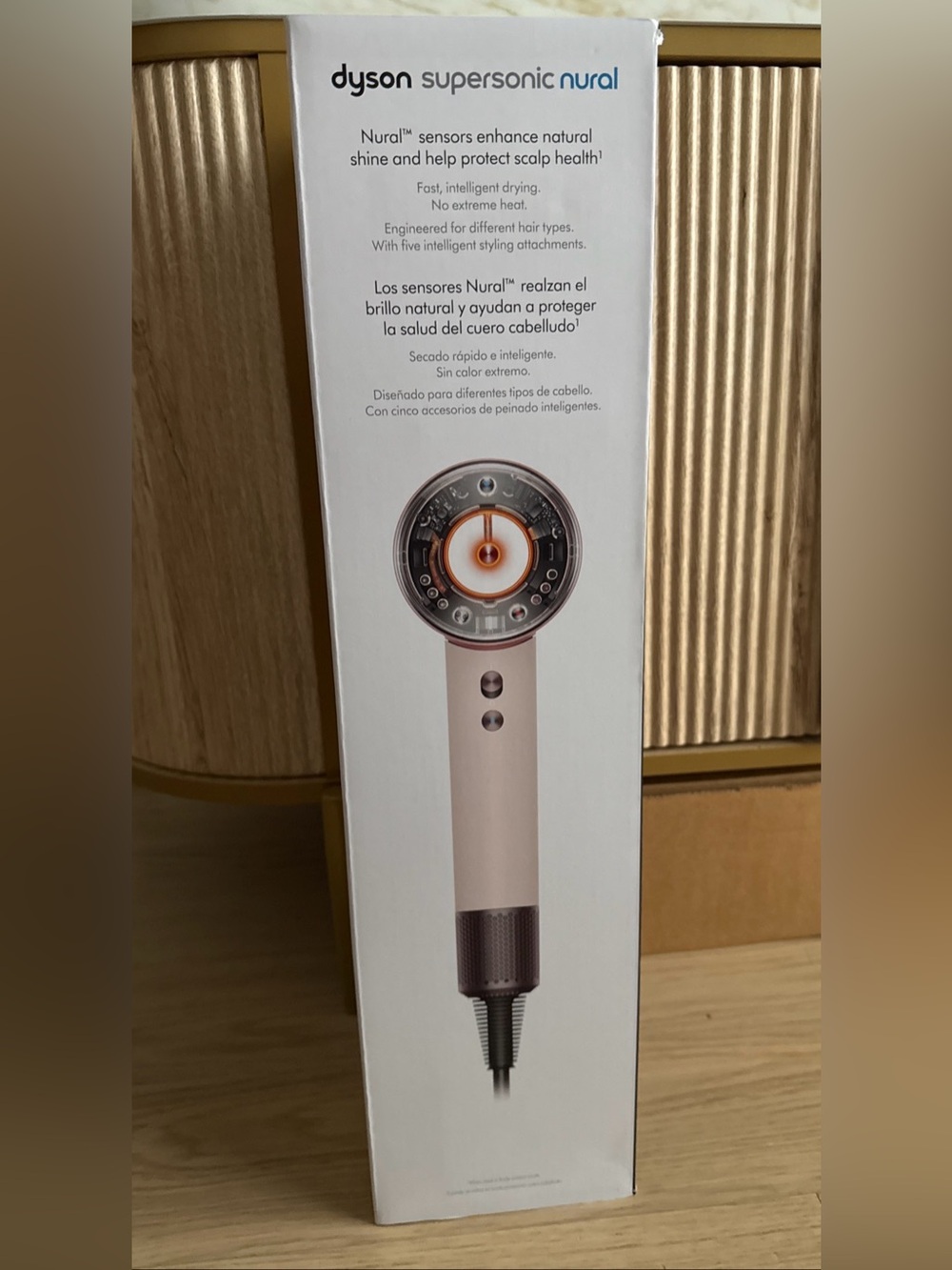 Dyson Supersonic Nural Hair Blow Dryer Ceramic Pink Rose Gold Sealed Authentic